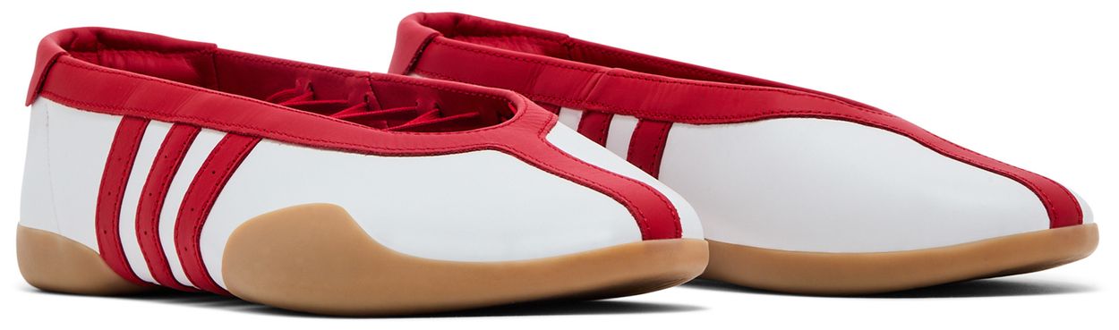 adidas Taekwondo Mei Ballet White Better Scarlet (Women's)-Pair