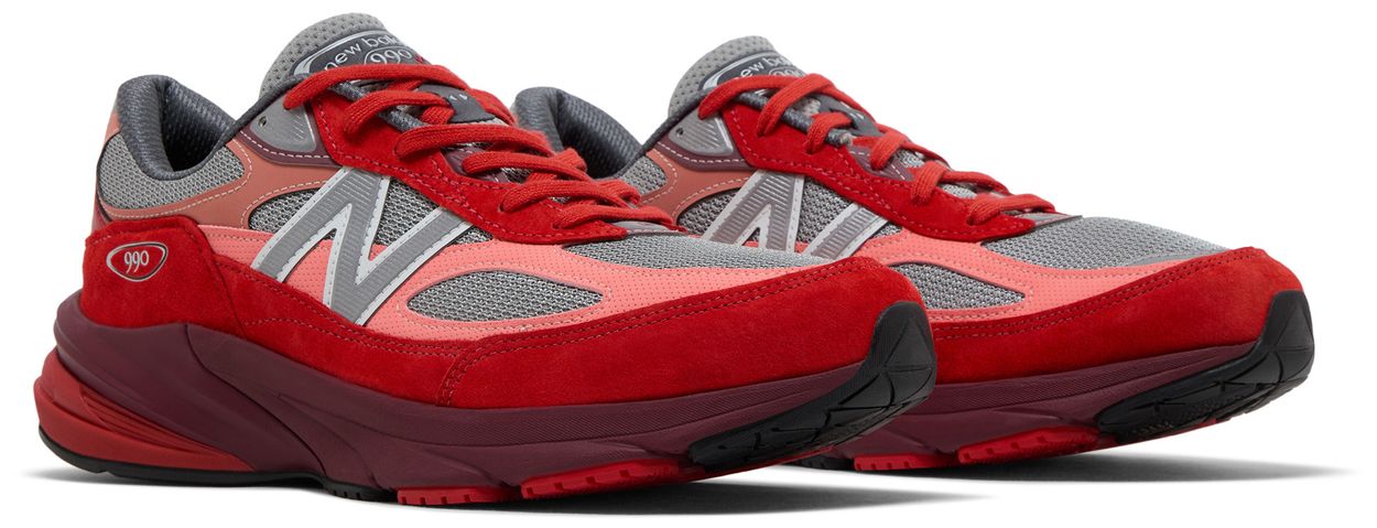 New Balance 990v6 MiUSA Community Red-Pair