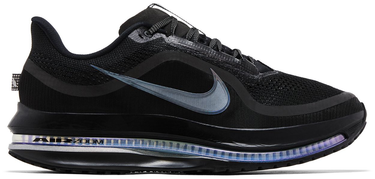 Nike Air Zoom Pegasus Premium Black Metallic Silver-1