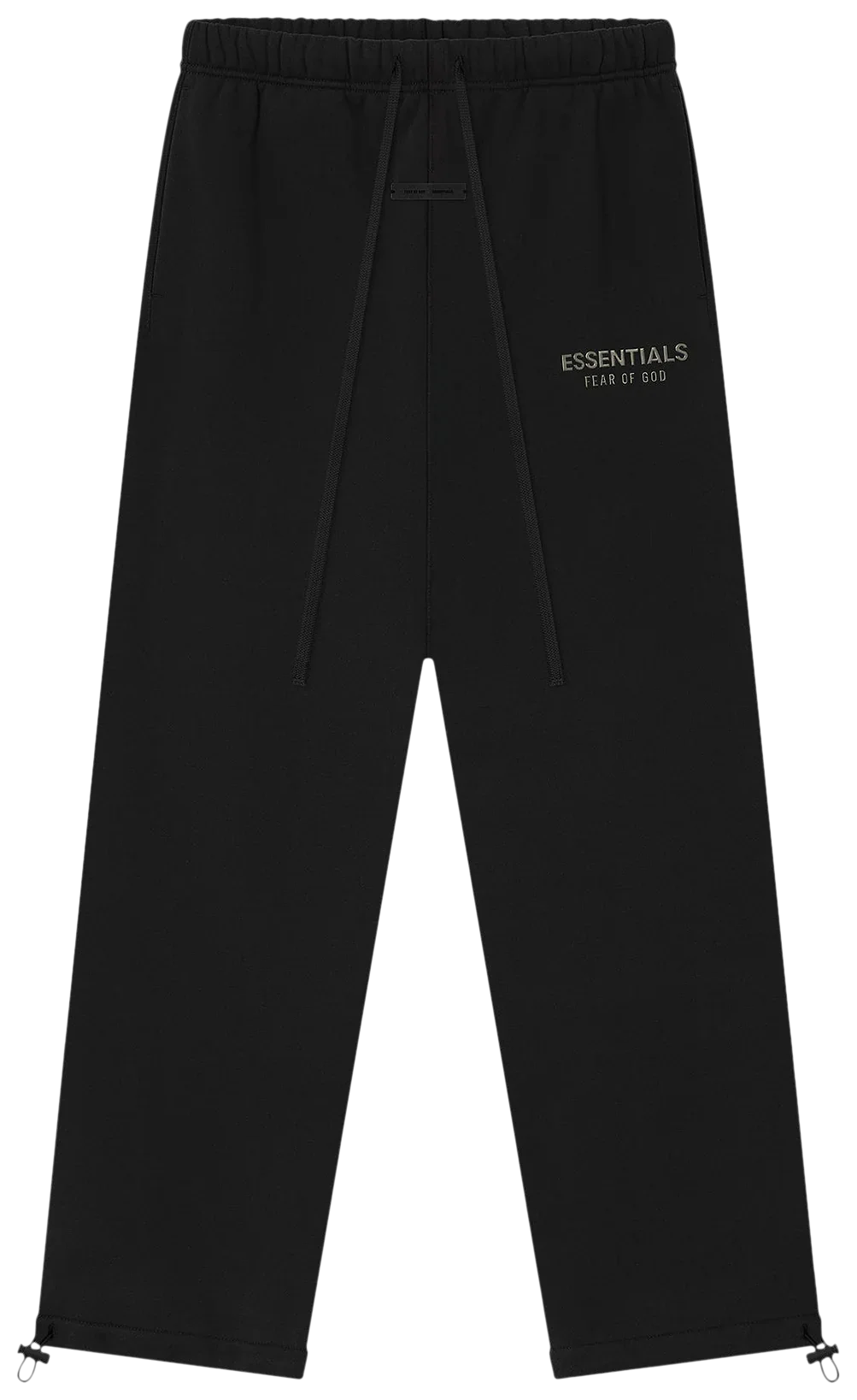 Fear of God Essentials Relaxed Fleece Sweatpant Jet Black -1
