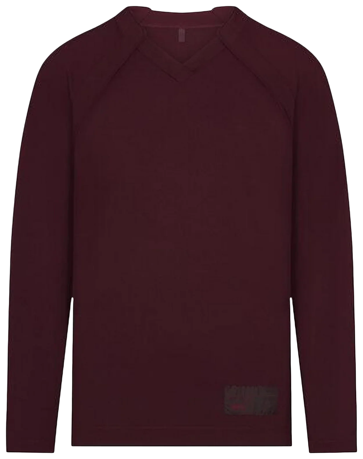 Nike x SKIMS Women's Airy V-Neck Oversized Long Sleeve Top Currant -1