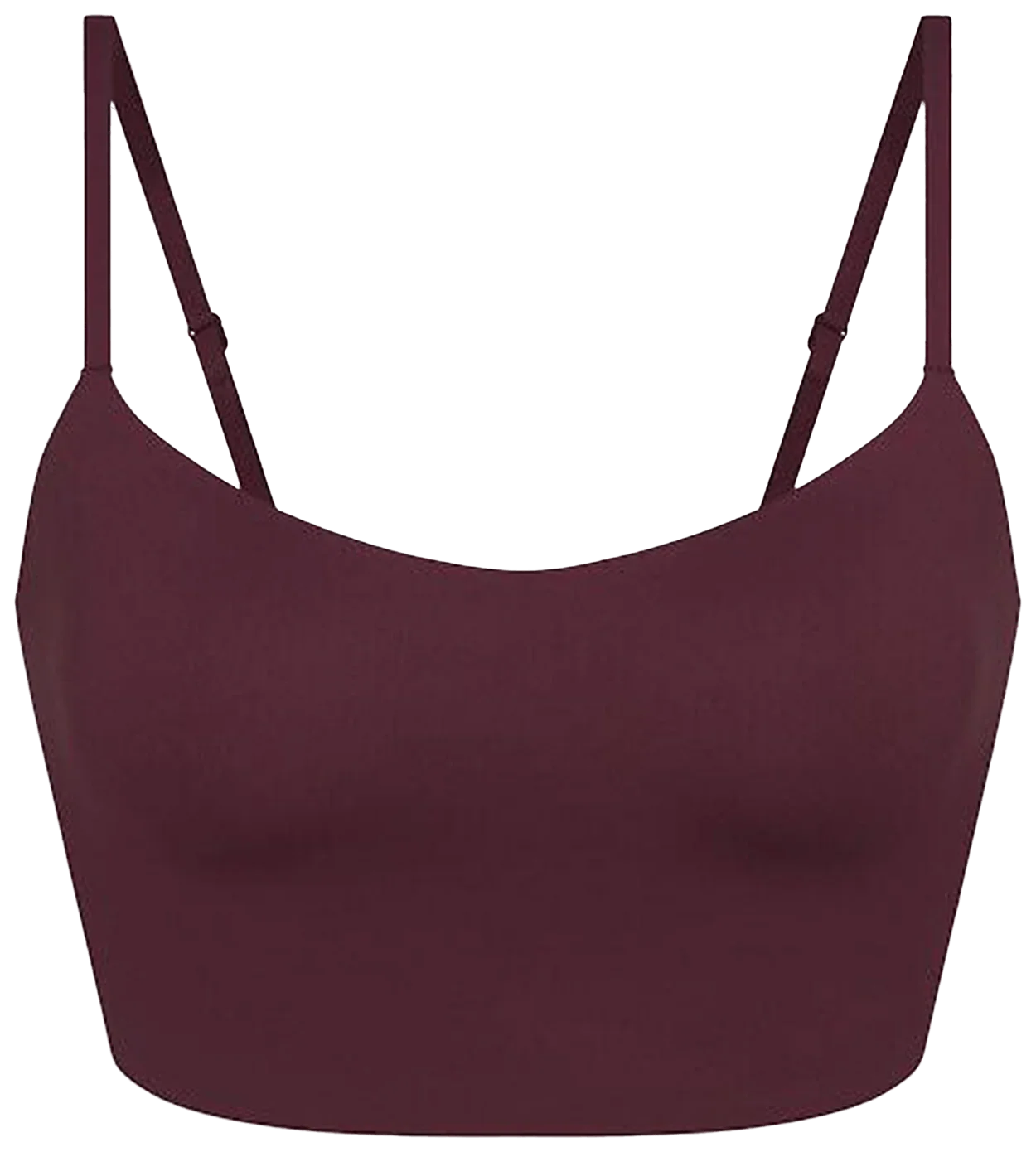 Nike x SKIMS Women's Matte Cami Bra Top Currant-1
