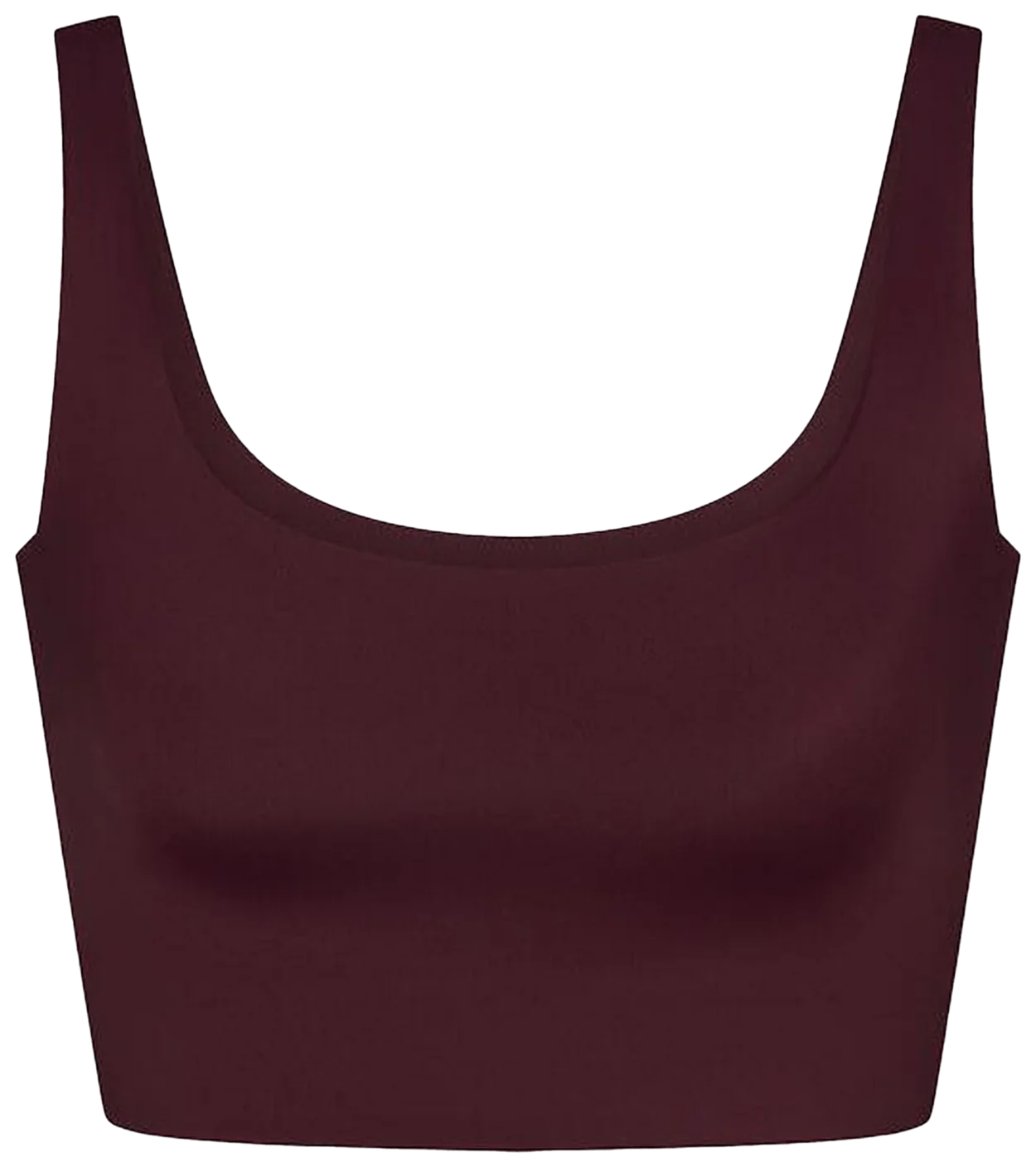 Nike x SKIMS Women's Shine Scoop Neck Bra Top Currant -1