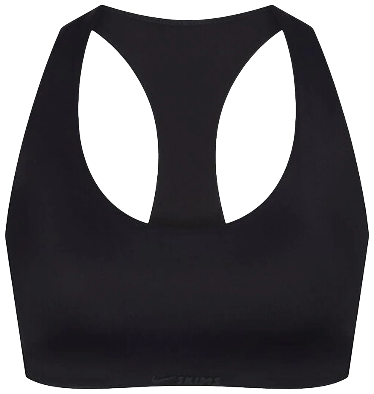 Nike x SKIMS Women's Shine Racer Back Bra Obsidian -1