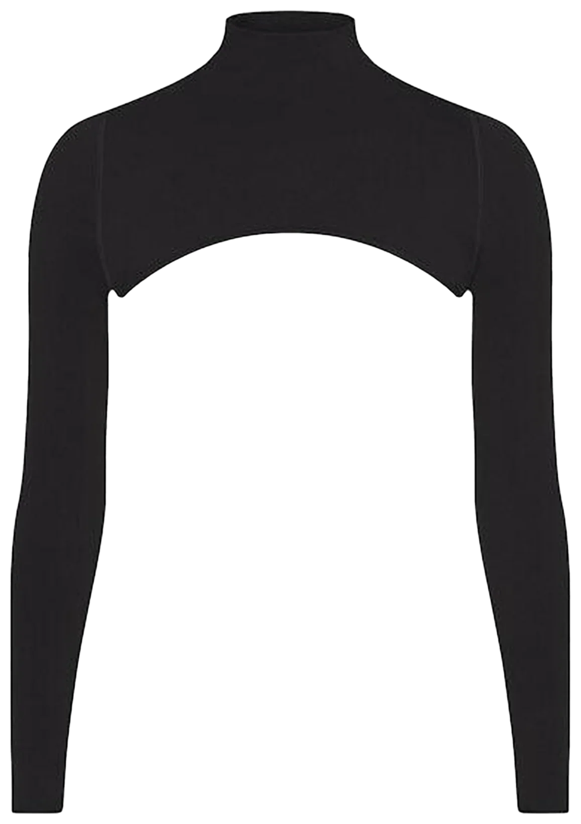 Nike x SKIMS Women's Vintage Seamless Shrug Obsidian -1