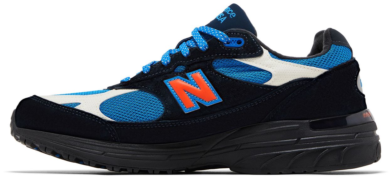 New Balance 993 MiUSA Kith Madison Square Garden Navy-2