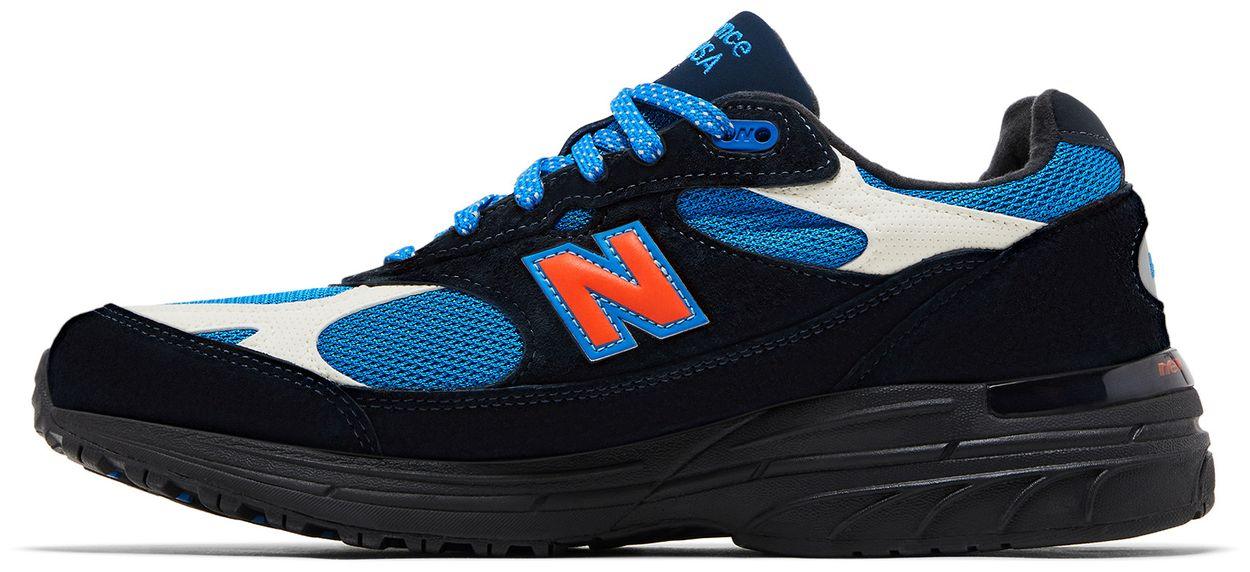 New Balance 993 MiUSA Kith Madison Square Garden Navy-2