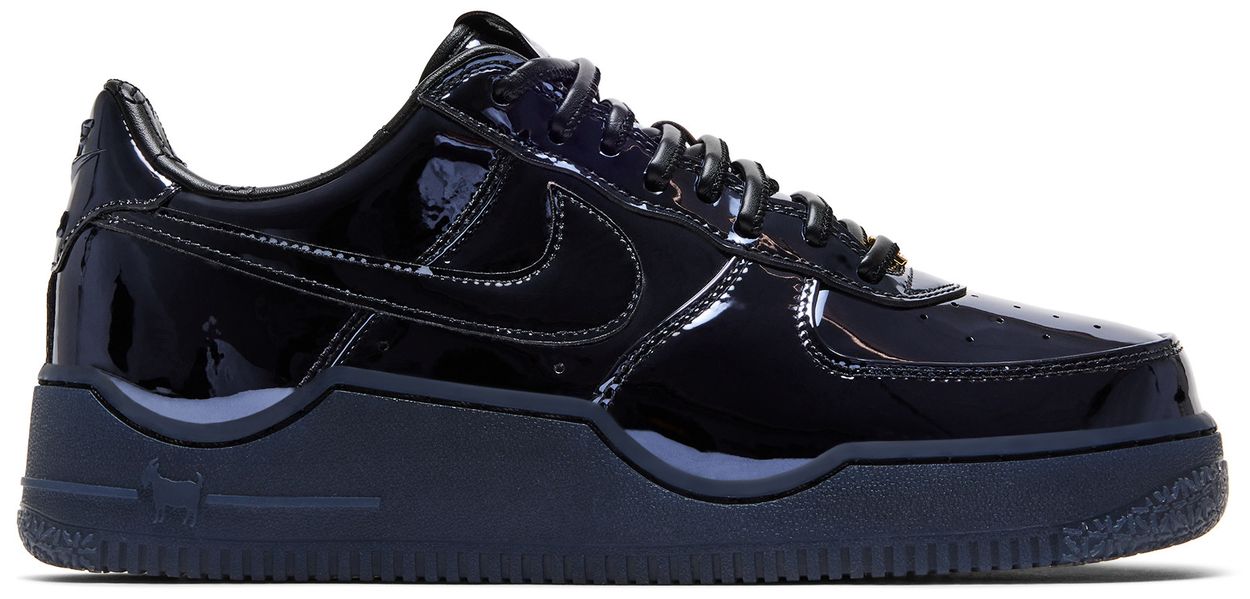 Nike Air Force 1 Low LeBron James Black Patent-1