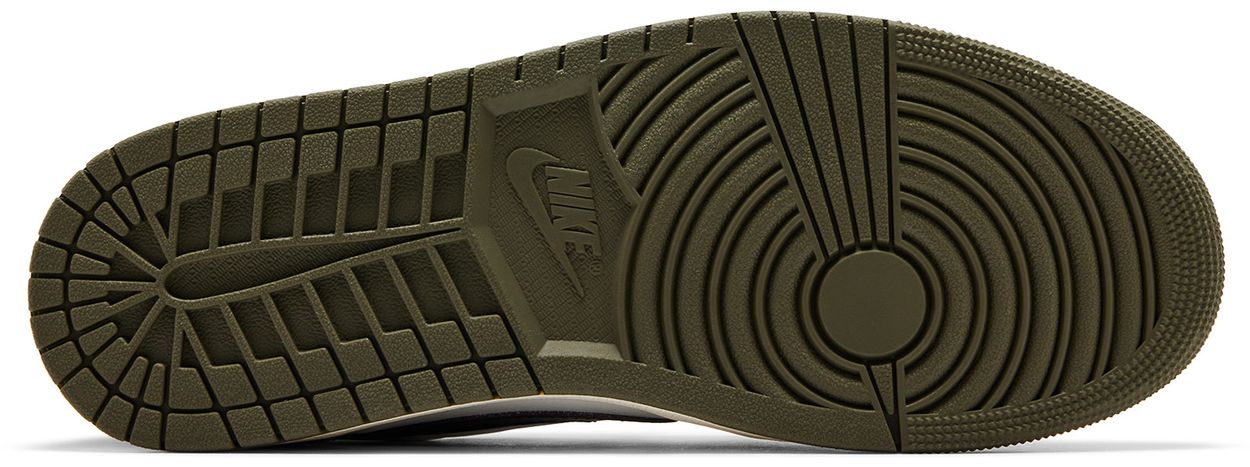 Jordan 1 Retro Low OG Medium Olive-Sole