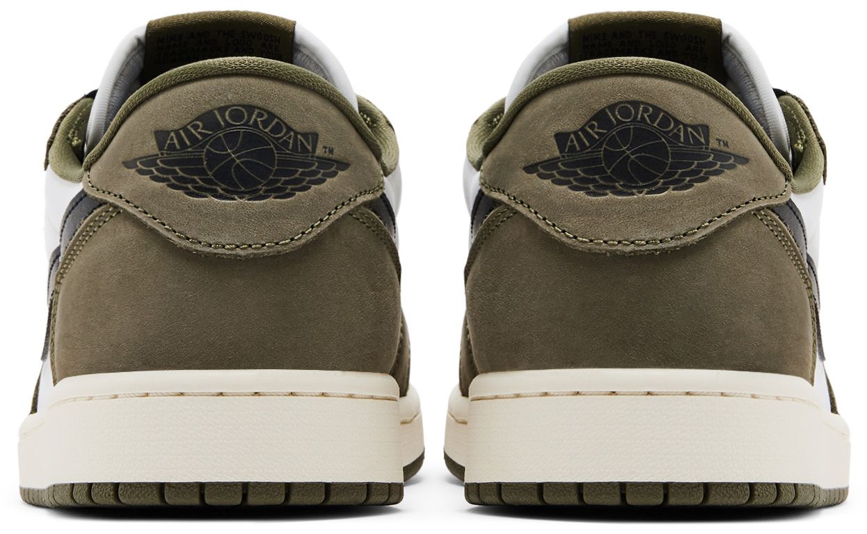 Jordan 1 Retro Low OG Medium Olive-Back