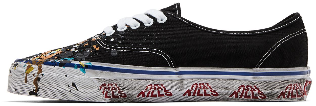 Vans Authentic Reissue 44 Gallery Dept. Art That Kills Black-2
