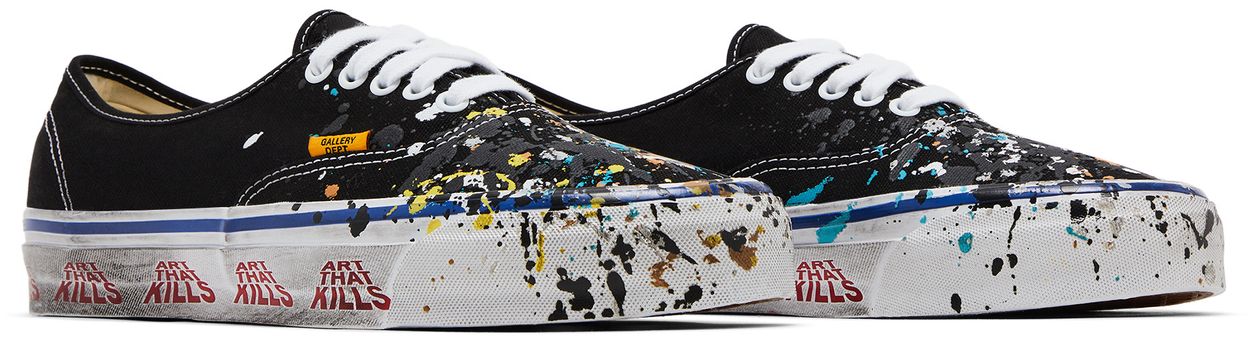 Vans Authentic Reissue 44 Gallery Dept. Art That Kills Black-Pair