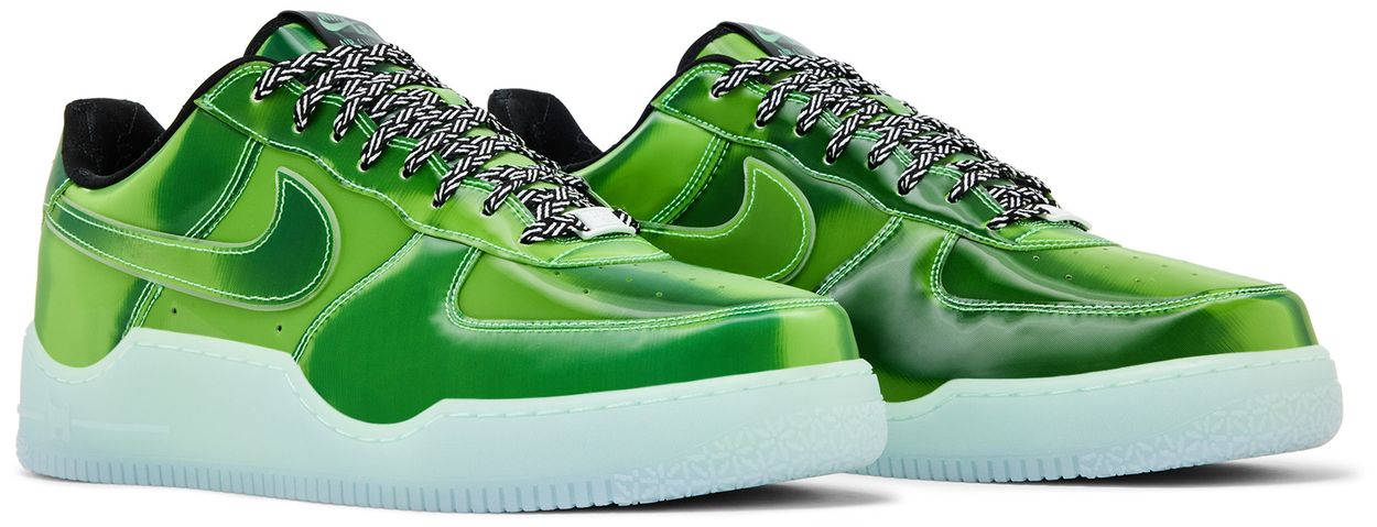 Nike Air Force 1 Low Premium LeBron James LA Voltage Green-Pair