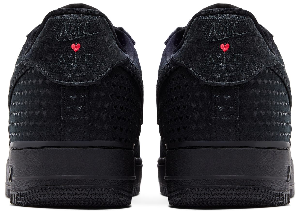 Nike Air Force 1 Low Valentine's Day Black (2026)-Back