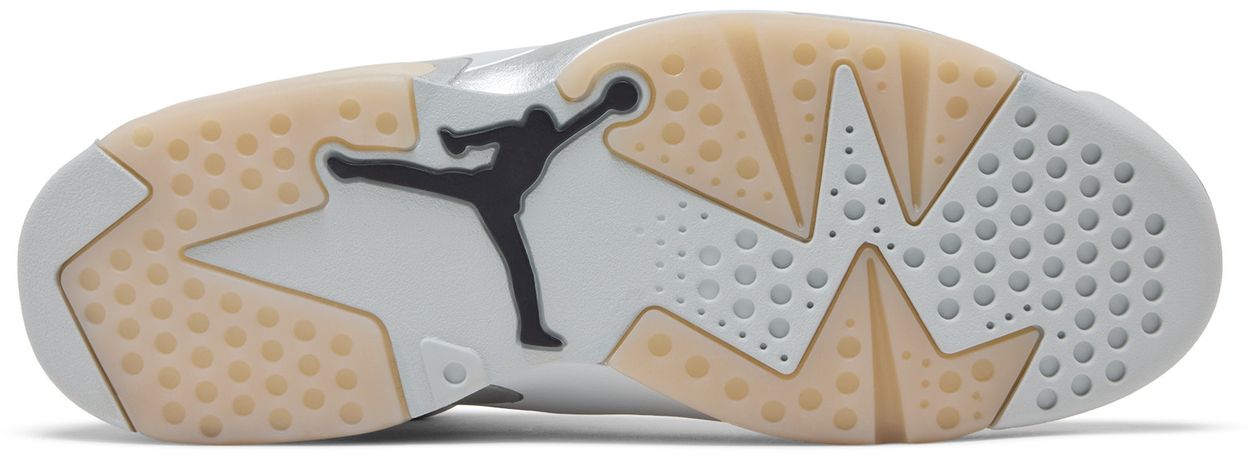 Jordan 6 Retro PSG Paris Saint-Germain Silver-Sole