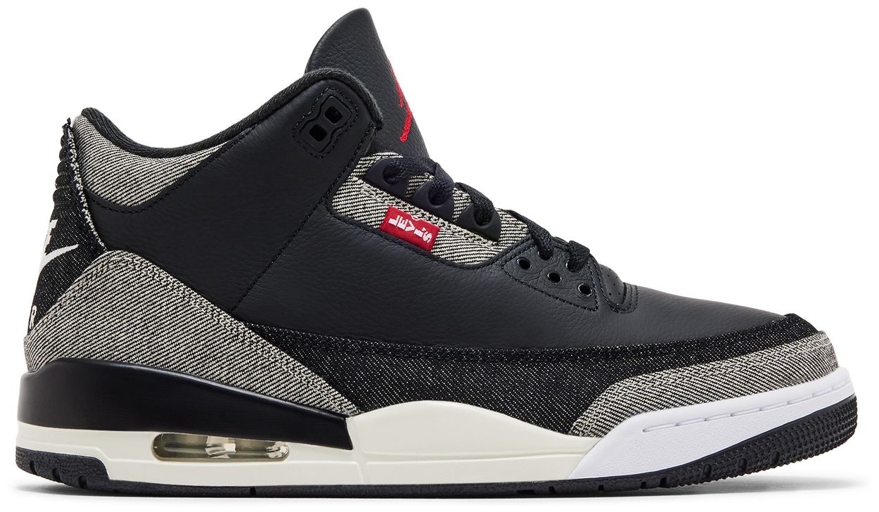 Jordan 3 Retro Levi’s Black-1