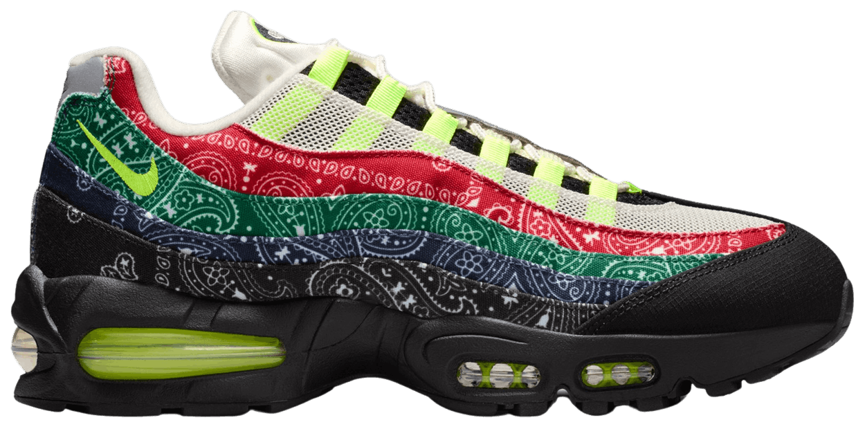 Nike Air Max 95 OG Big Bubble Neon Paisley Bandana -1