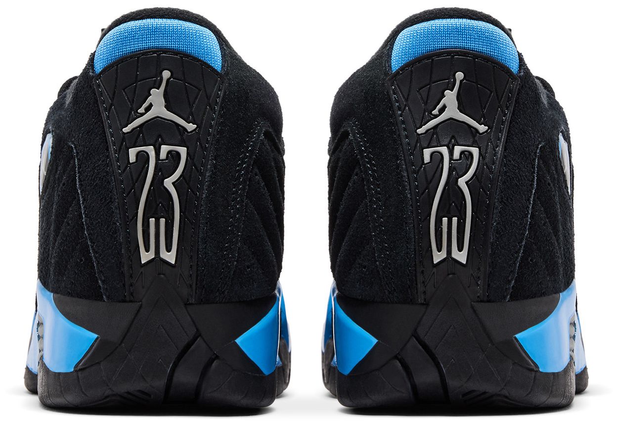 Jordan 14 Retro Black University Blue (2026) (PS)-Back