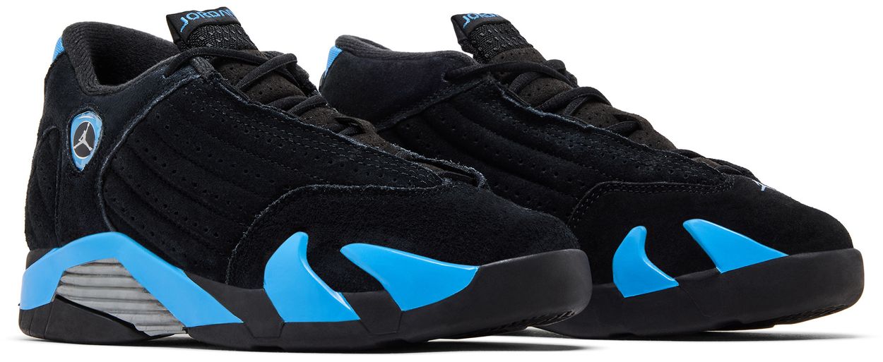 Jordan 14 Retro Black University Blue (2026) (PS)-Pair