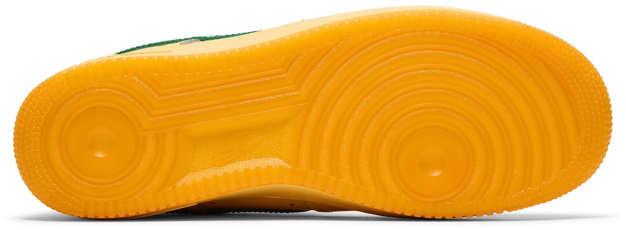 Nike Air Force 1 Low Patent Leather Topaz Gold Pine Green-Sole