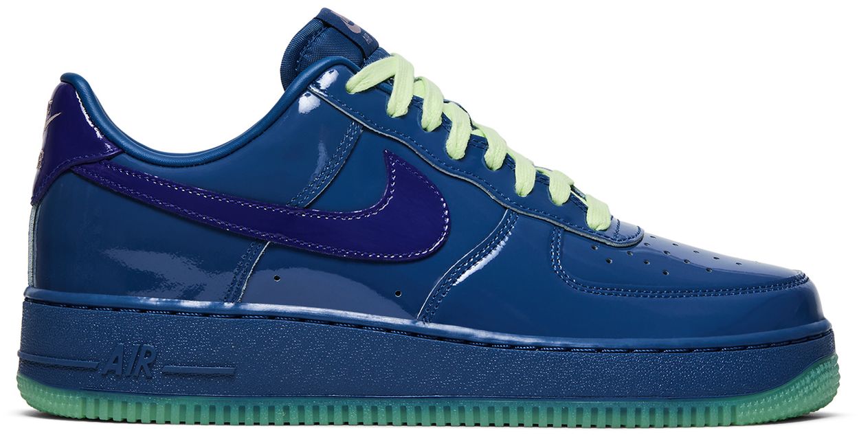 Nike Air Force 1 Low Patent Leather Mystic Navy Grape Ice-1