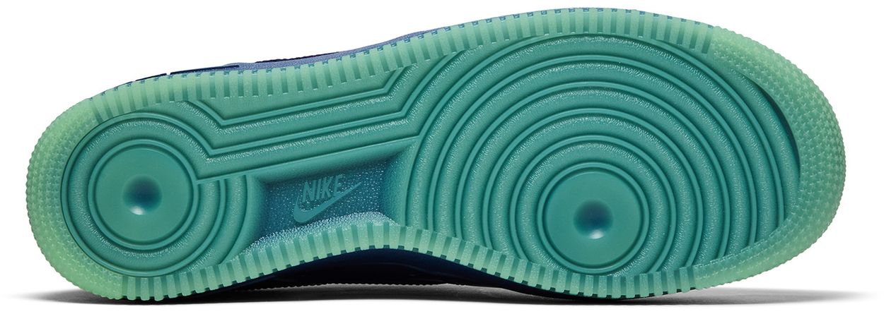 Nike Air Force 1 Low Patent Leather Mystic Navy Grape Ice-Sole