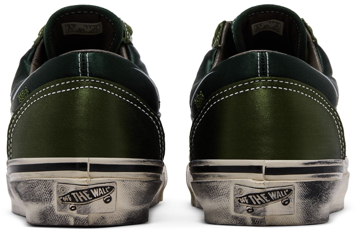 Vans LX Old Skool Archive Flame Green-Back