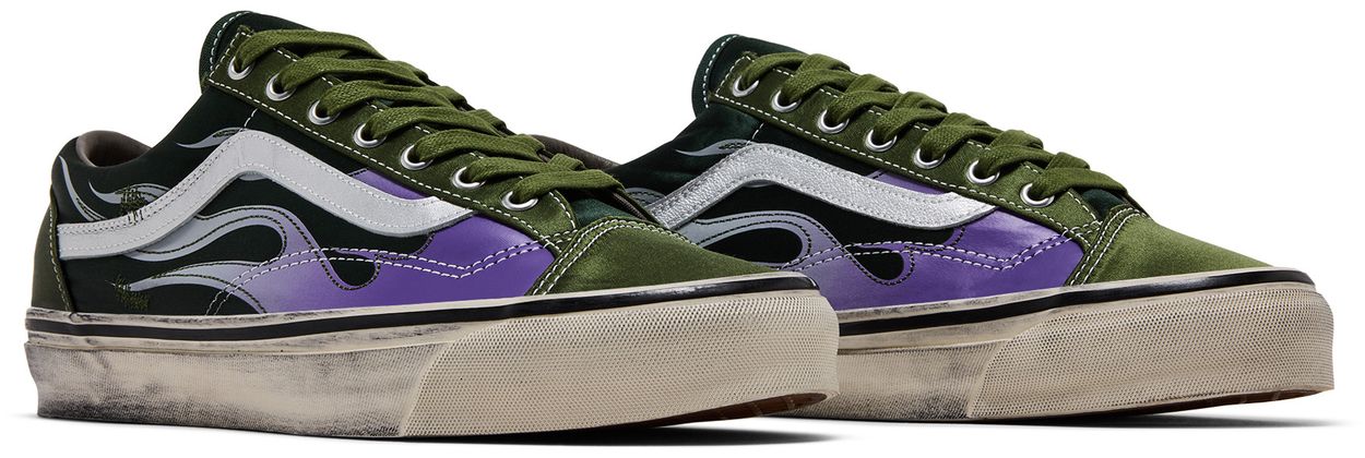 Vans LX Old Skool Archive Flame Green-Pair