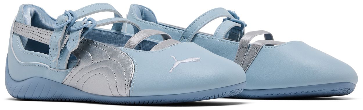 Puma Speedcat Ballet The Powerpuff Girls Silver Blue Wash (Women's)-Pair