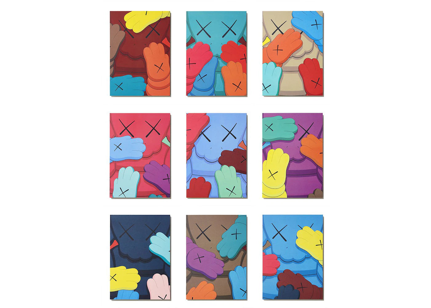 KAWS URGE Postcard Set of 10 -1