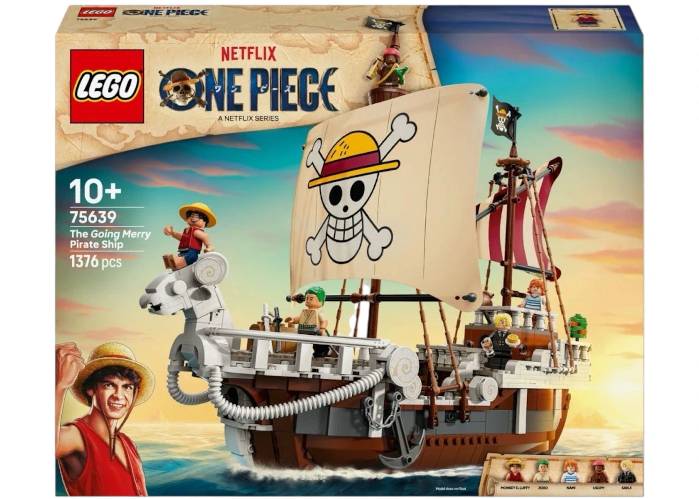 LEGO One Piece The Going Merry Pirate Ship Set 75639 -1