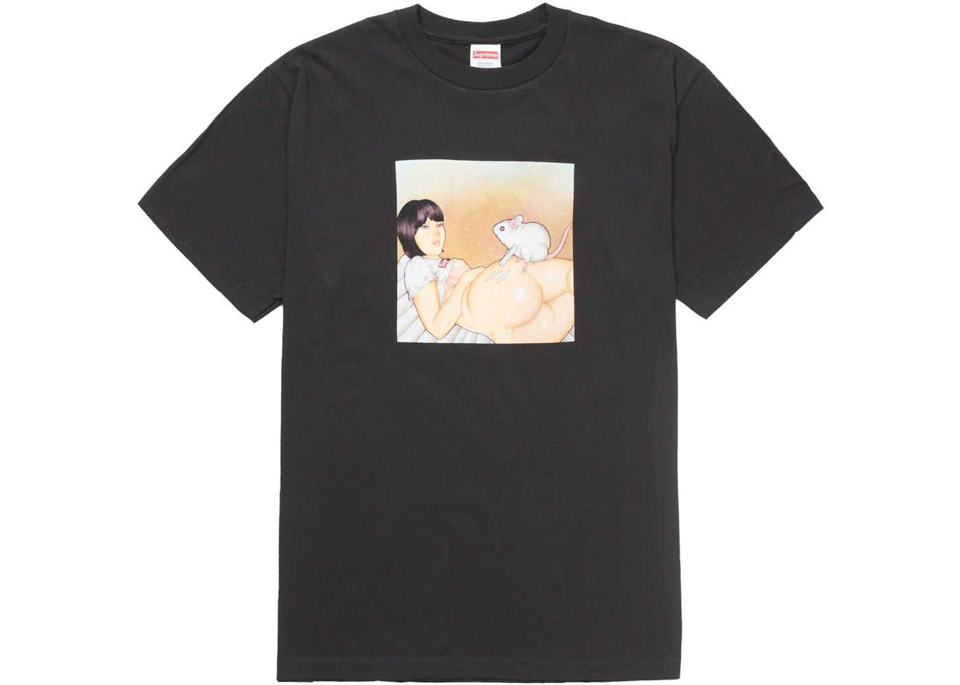 Supreme Mouse Tee (SS25) Black -1