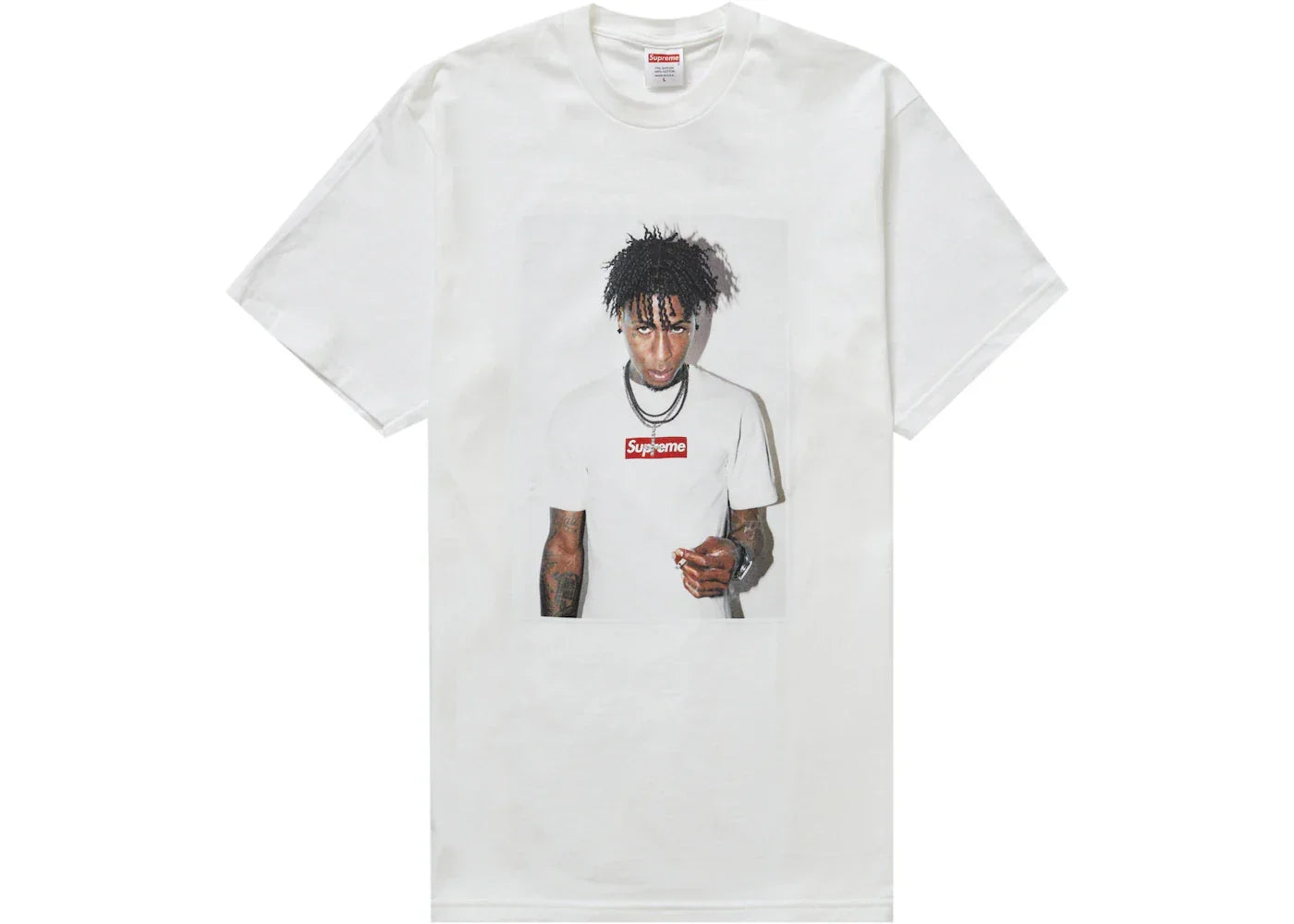 Supreme NBA Youngboy Tee White -1