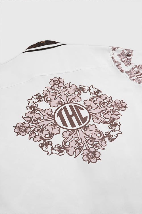 The Hideout Clothing - Baroque Pattern Oversized Shirt