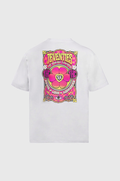 The Hideout Clothing - 7eventies Flower Oversized Tee