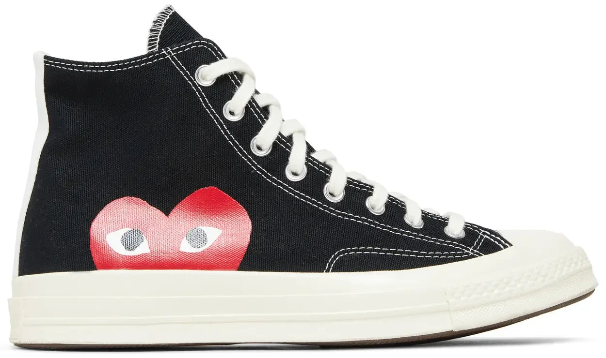 Converse Chuck Taylor All-Star 70s Hi Comme des Garçons PLAY Black