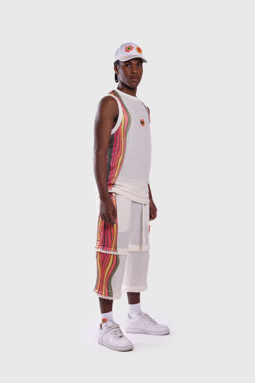 The Hideout Clothing - 7eventies Crochet Knit Pants/Shorts