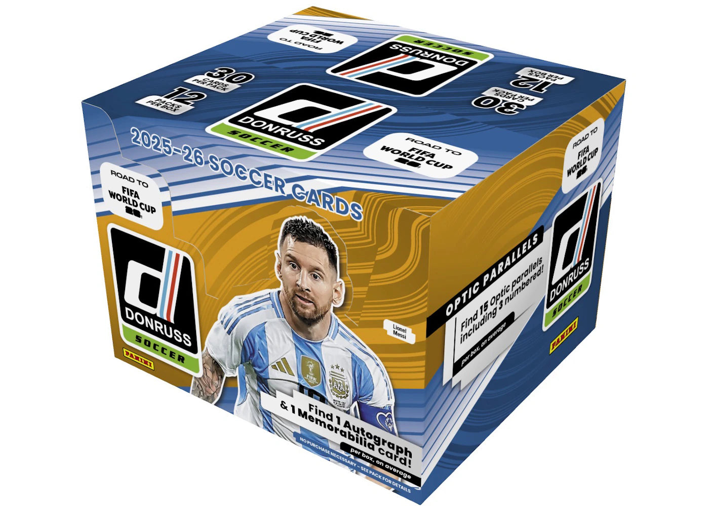 2025-26 Panini Donruss Road To FIFA World Cup 2026 Hobby Box -1