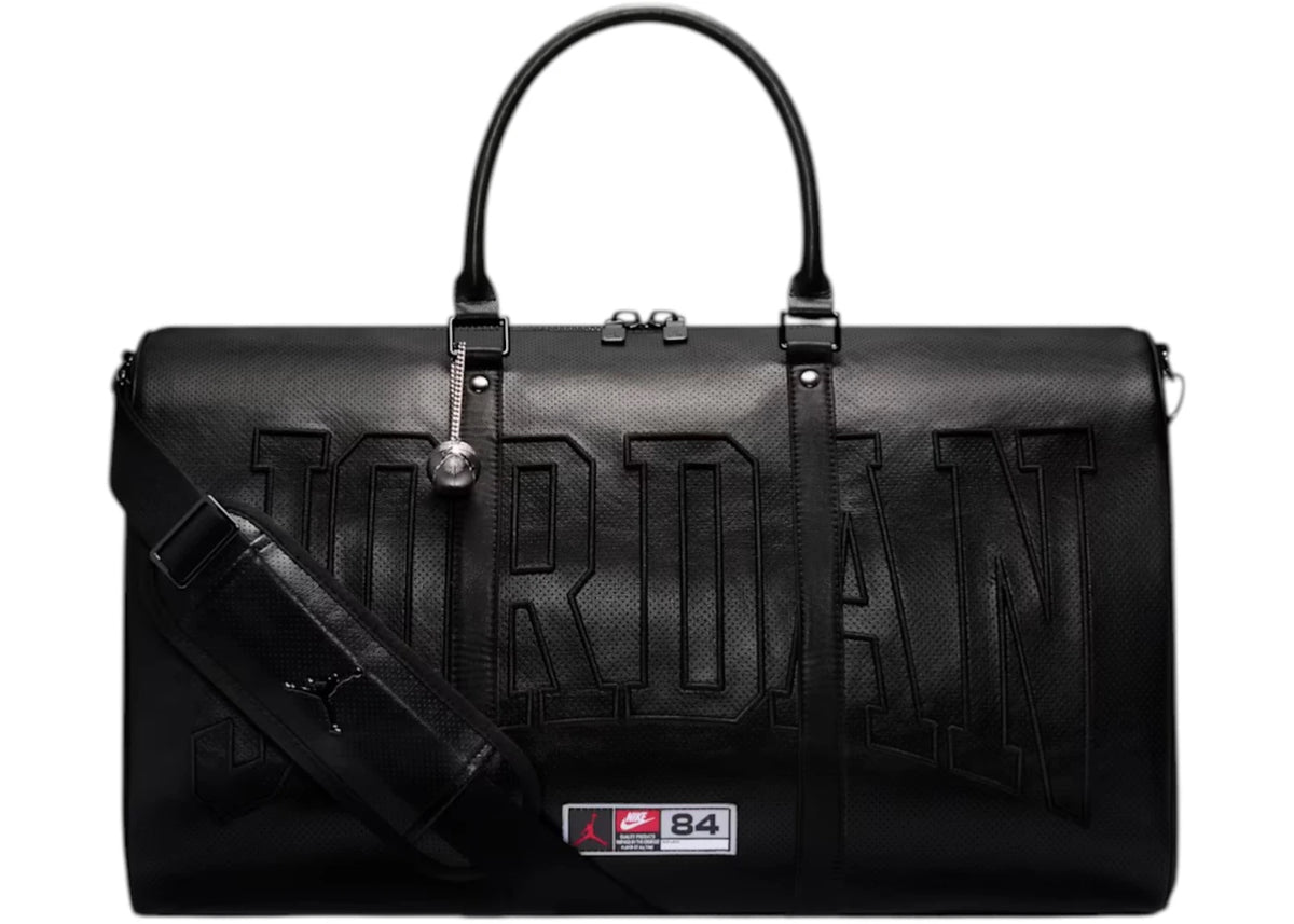 Nike Jordan Perforated 40L Duffel Black -1