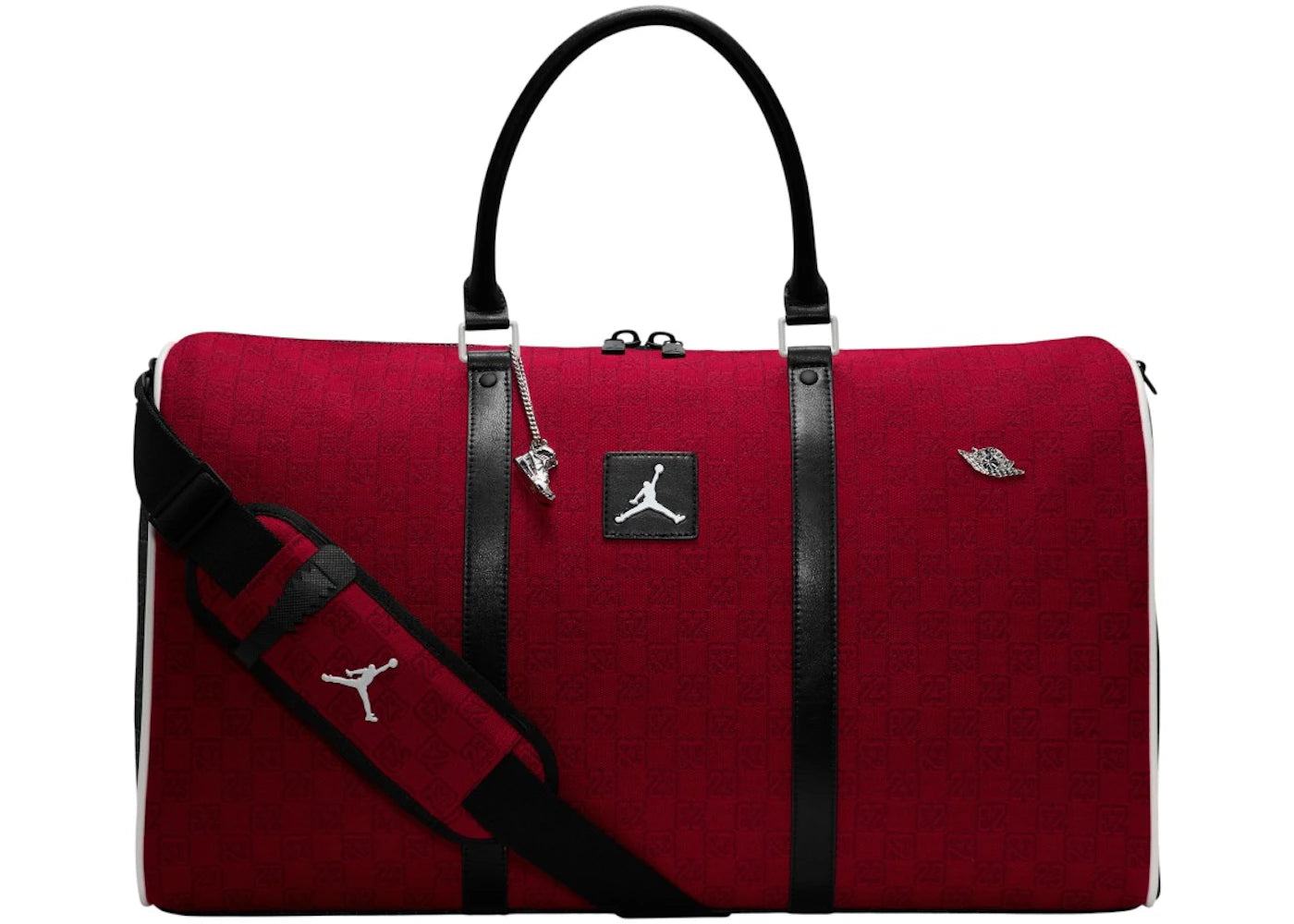 Jordan Air Jordan Monogram 40L Duffle Bag Chicago Red -1