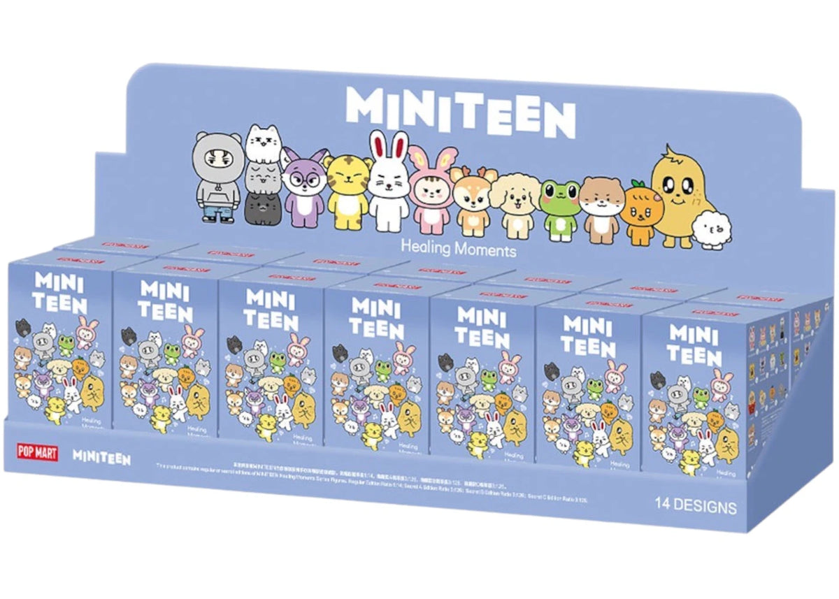 Pop Mart MINITEEN Healing Moments Series Figures Sealed Case (14 Blind Boxes) -1