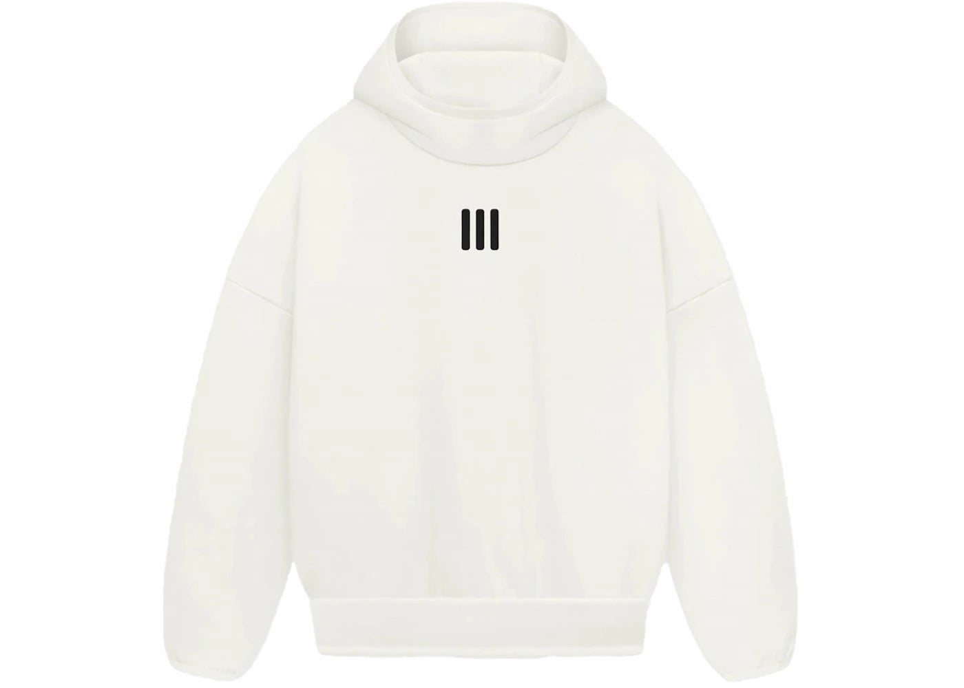 Fear of God Athletics Heavy Fleece Hoodie Cream White -1