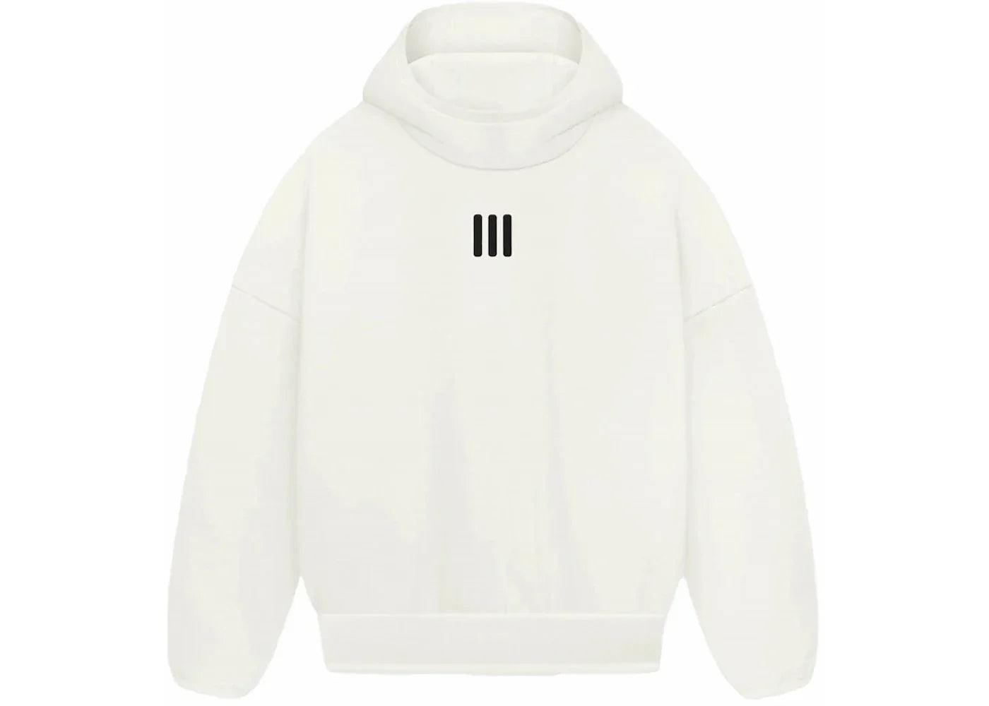 Fear of God Athletics Heavy Fleece Hoodie Cream White -1