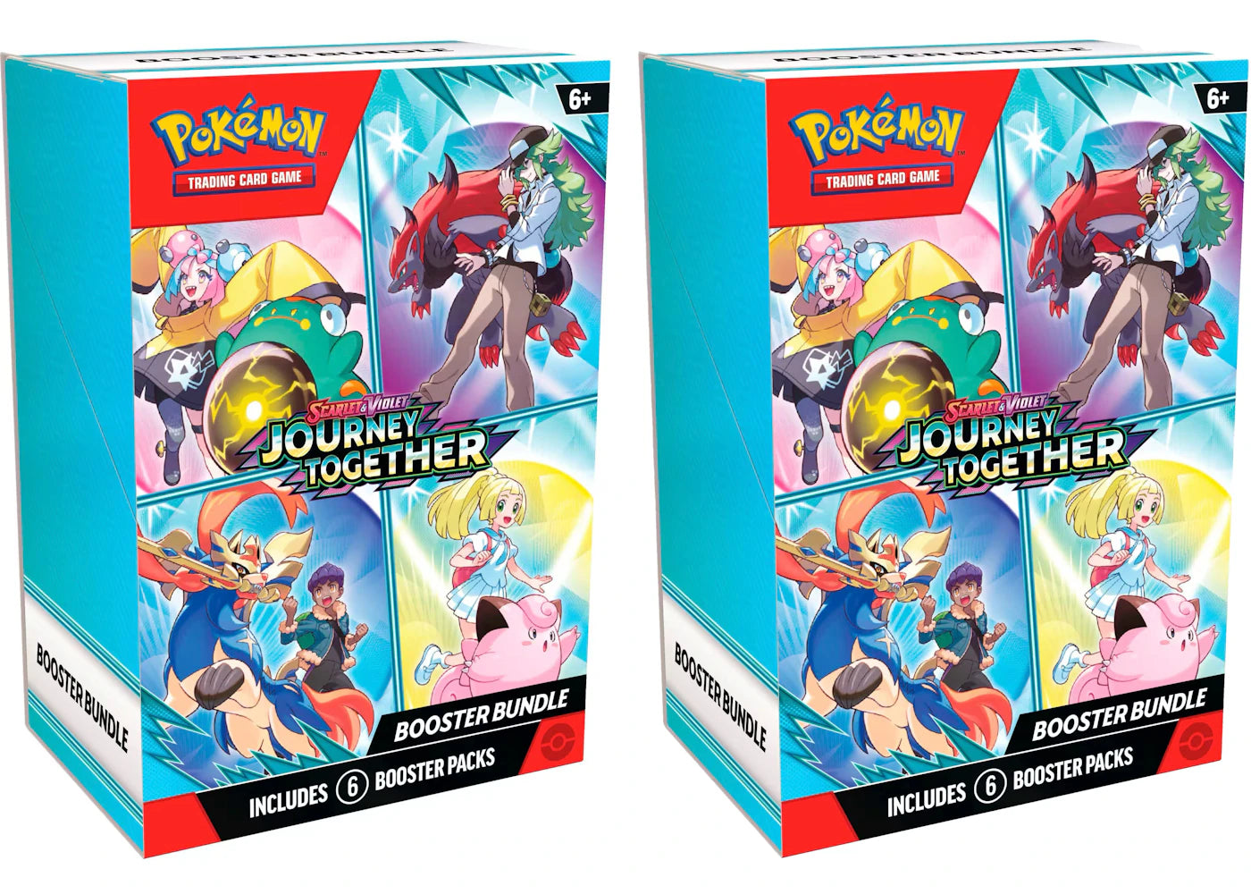 Pokémon Scarlet Violet Journey Together Booster Bundle 2x Lot -1