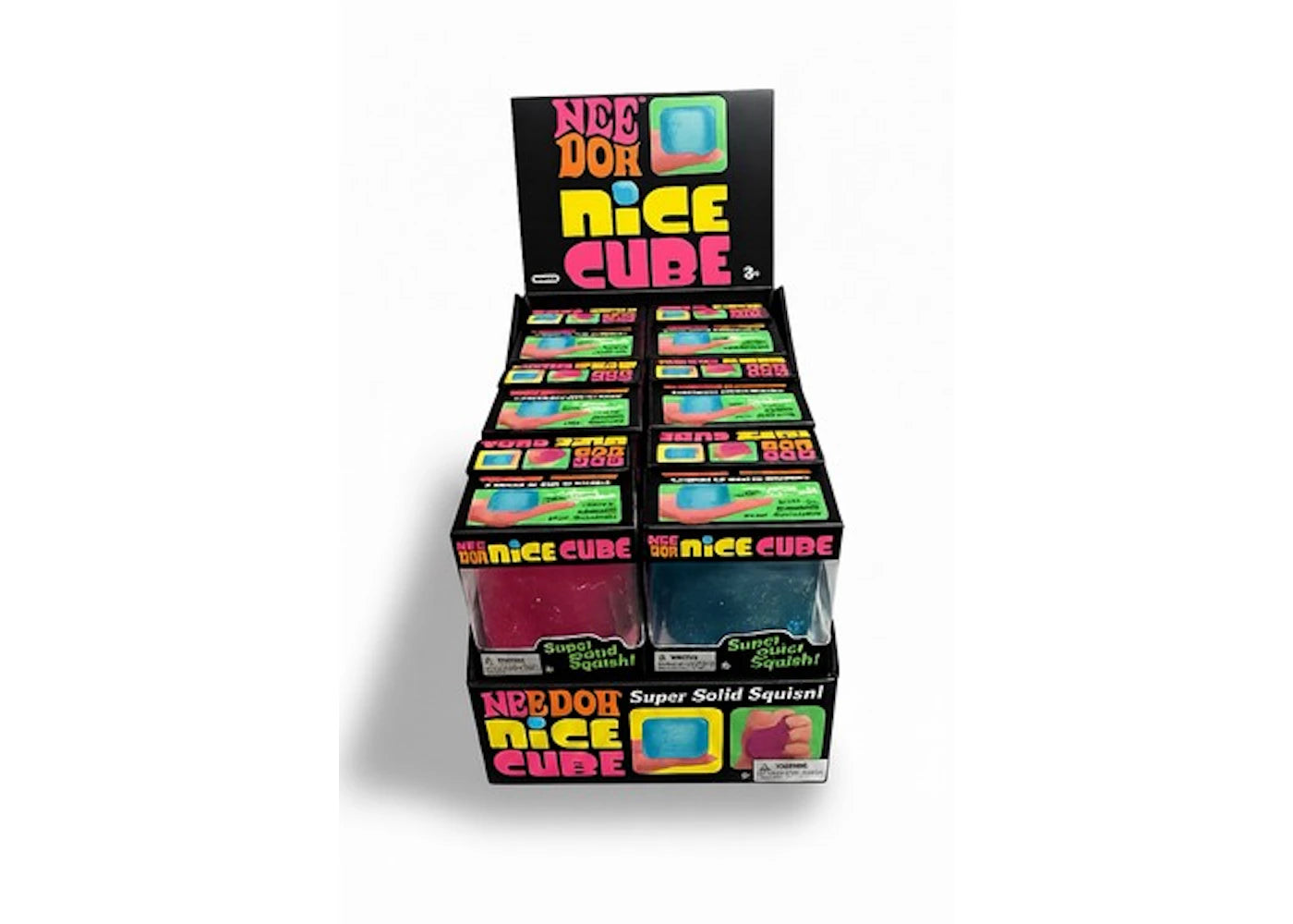 NeeDoh Nice Cube Display Case (12 Needoh Nice Cubes) -1