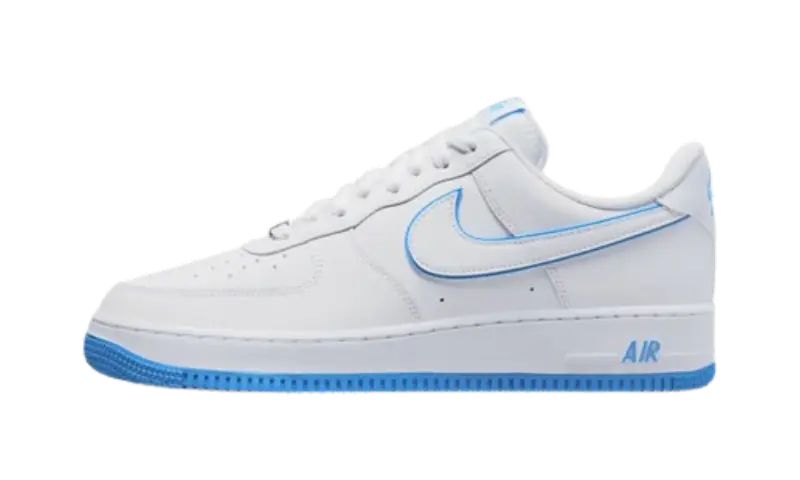 Nike air force transparent sole on sale