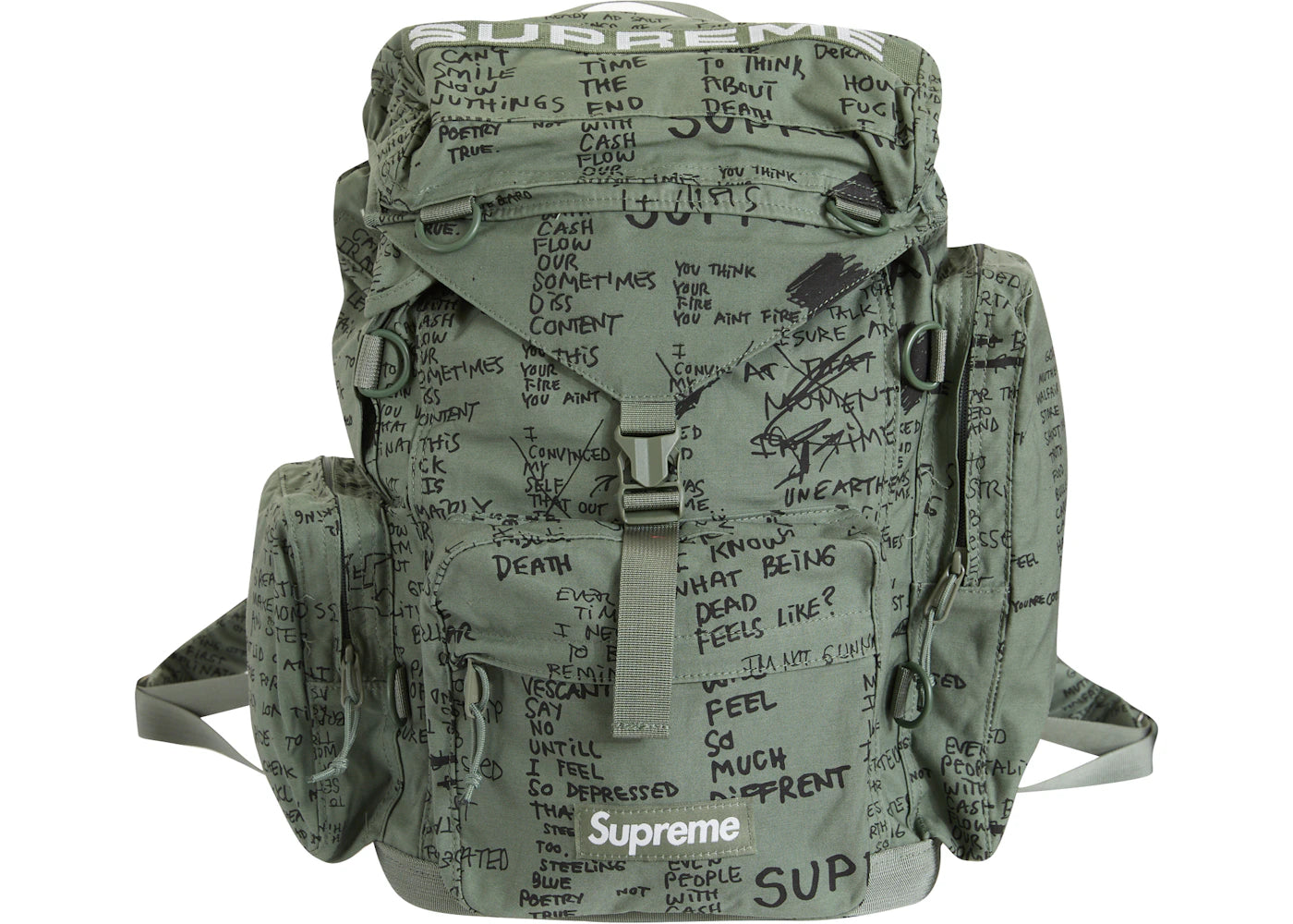 Supreme Field Backpack Olive Gonz -1