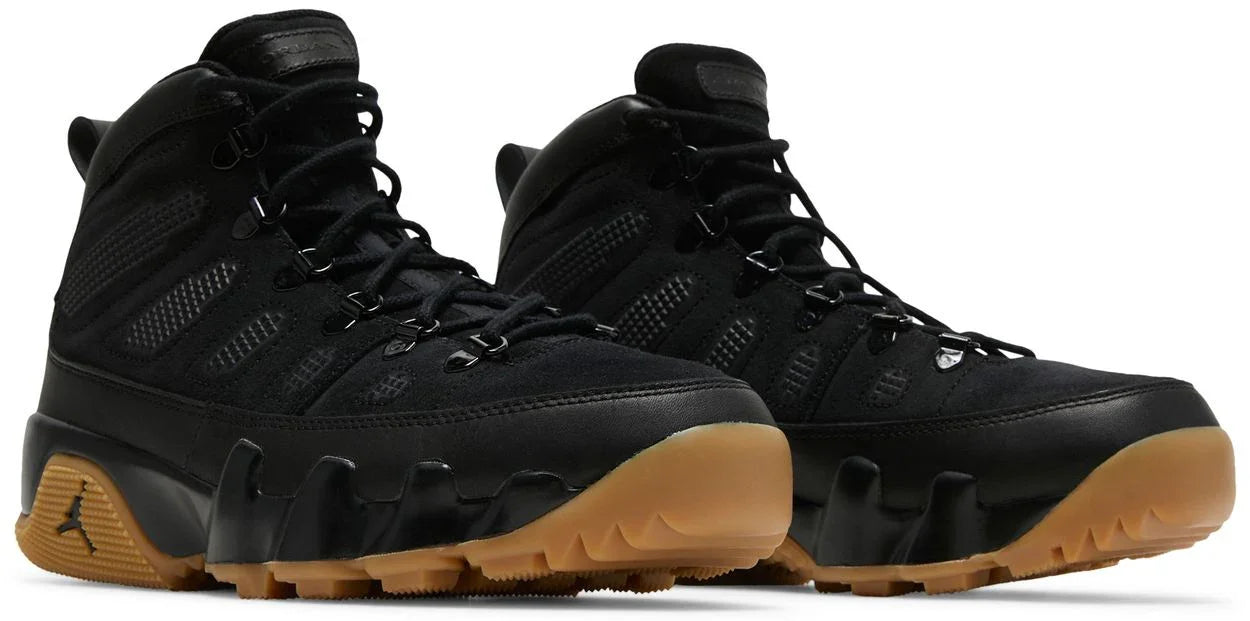 Jordan 9 Retro Boot NRG Black Light Gum-Pair