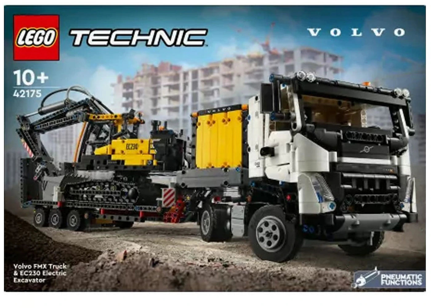 LEGO Technic Volvo FMX Truck & EC230 Electric Excavator Set 42175 -1