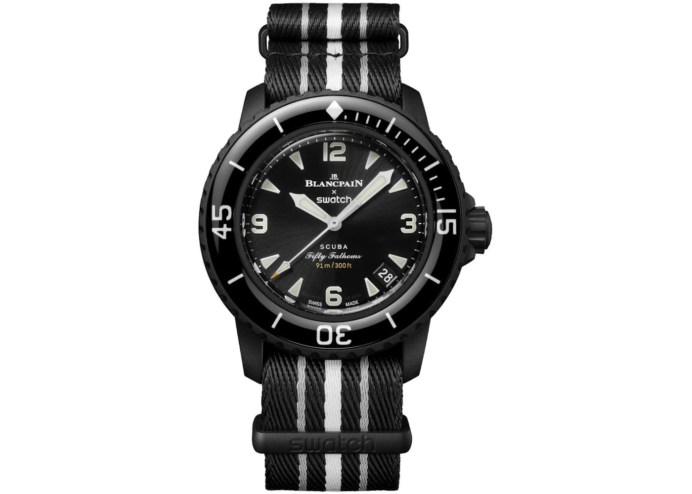 Blancpain x Swatch Scuba Fifty Fathoms Ocean of Storms SO35B400 -1